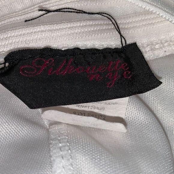 Vintage White Sheer Layered Mini Tennis Skirt Size XL - Picture 12 of 13